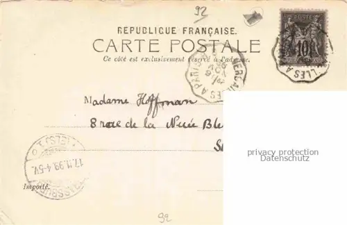 AK / Ansichtskarte ST-CLOUD  NANTERRE 92 Hauts-de-Seine La Fontaine du Bosquet du grand Jet d'Eau Panorama de Boulogne et de Paris