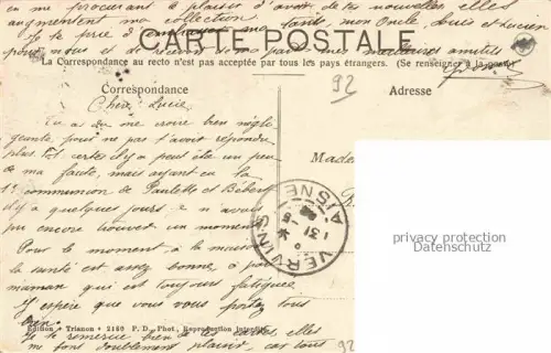 AK / Ansichtskarte ST-CLOUD  NANTERRE 92 Hauts-de-Seine Place d'Armes Entrée du parc et Bords de la Seine