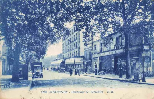 AK / Ansichtskarte SURESNES Nanterre 92 Hauts-de-Seine Boulevard de Versailles