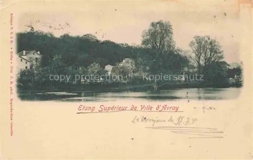 AK / Ansichtskarte Ville-d Avray Boulogne-Billancourt 92 Hauts de Seine Etang supérieure