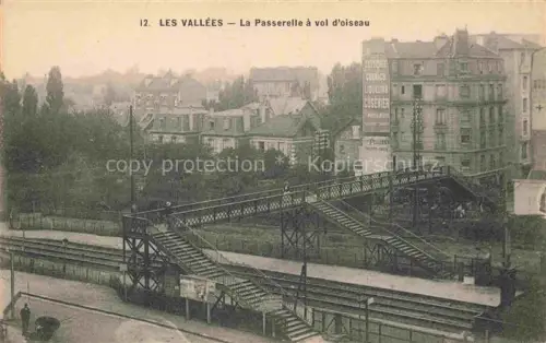 AK / Ansichtskarte Les Vallees La Garenne-Colombes 92 Hauts-de-Seine La Passerelle à vol d'oiseau