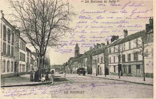 AK / Ansichtskarte Le Bourget BOBIGNY 93 Seine-Saint-Denis Rue Principale