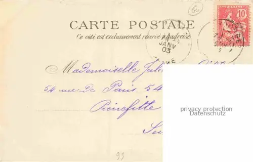 AK / Ansichtskarte Le Bourget BOBIGNY 93 Seine-Saint-Denis Rue Principale