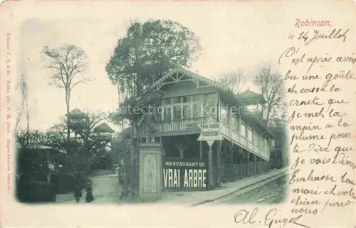 AK / Ansichtskarte ROBINSON  Vergnuegungspark 92 Hauts-de-Seine Restaurant du Vrai Arbre