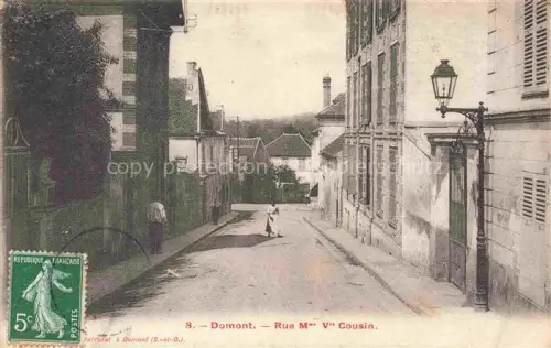 AK / Ansichtskarte Domont Sarcelles 95 Val-d Oise Rue Madame Veuve Cousin