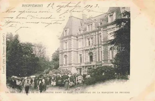 AK / Ansichtskarte Bouffemont Sarcelles 95 Val-d Oise Fête du Lundi de la Pentecôte dans le parc du Château de la Marquise de Preigne