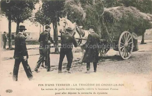 AK / Ansichtskarte Choisy-le-Roi CRETEIL 94 Val-de-Marne Fin d'une terreur la Tragédie de Choisy-le-Roi