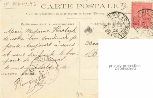 AK / Ansichtskarte LE RAINCY 93 Seine-Saint-Denis Maison Famille Ranguette