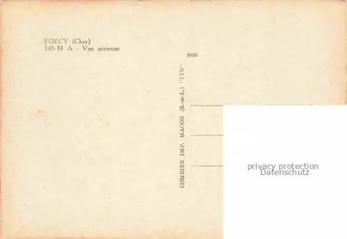 AK / Ansichtskarte Foecy Vierzon 18 Cher Vue aerienne Eglise