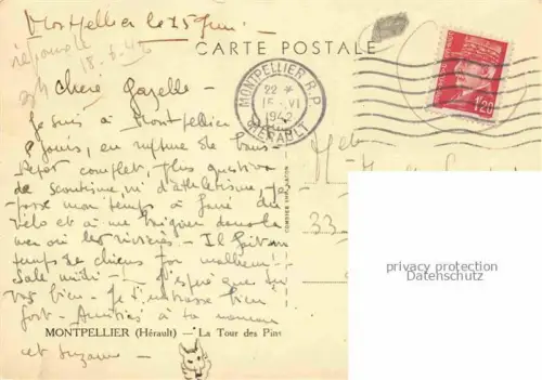 AK / Ansichtskarte MONTPELLIER 34 La Tour des Pins