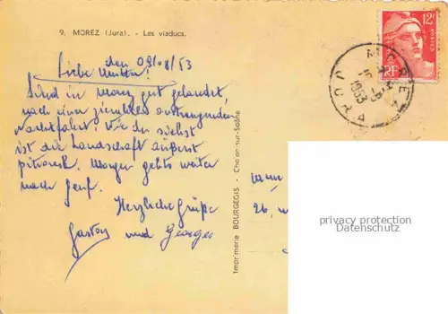 AK / Ansichtskarte Morez Saint-Claude 39 Jura Les Viaducs