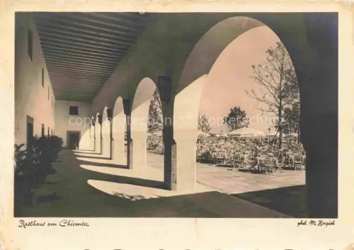 AK / Ansichtskarte Chiemsee Rasthaus am Chiemsee