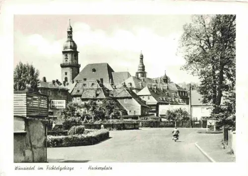 AK / Ansichtskarte Wunsiedel Hackerplatz