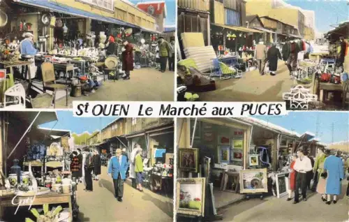 AK / Ansichtskarte St-Ouen  Saint-Denis 93 Seine-Saint-Denis Le Marché aux Puces