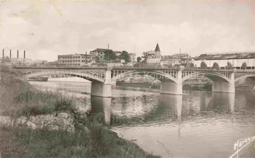 AK / Ansichtskarte Saint-Ouen  93 Saint-Denis Port de Saint-Ouen et le pont