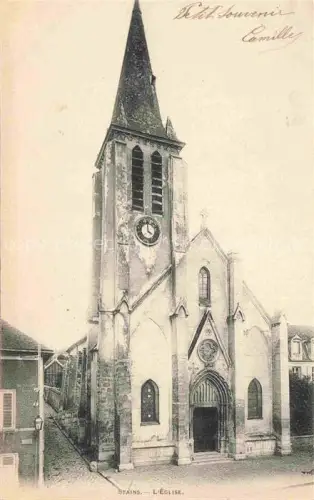 AK / Ansichtskarte Stains 93 Seine-Saint-Denis Eglise