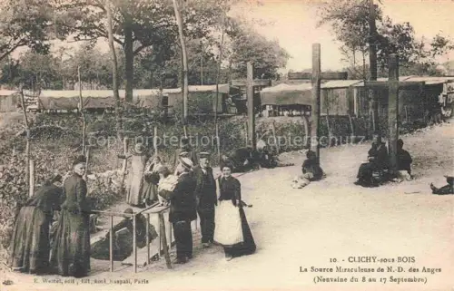 AK / Ansichtskarte Clichy-sous-Bois 93 Seine-Saint-Denis La Source Miraculeuses de Notre-Dame des Anges Neuvaine du 8 au 17 Septembre