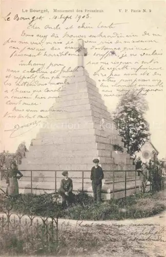 AK / Ansichtskarte Le Bourget BOBIGNY 93 Seine-Saint-Denis Monument des Prussiens