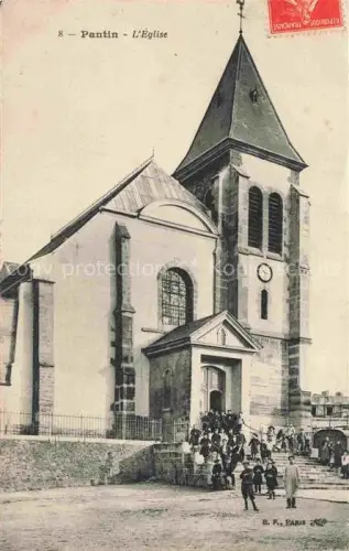 AK / Ansichtskarte PANTIN Bobigny 93 Seine-Saint-Denis Eglise Kirche