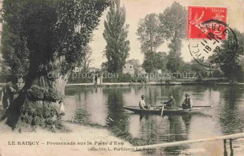 AK / Ansichtskarte LE RAINCY 93 Seine-Saint-Denis Promenade sur la Pièce d'Eau
