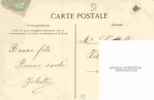 AK / Ansichtskarte Pierrefitte -sur-Seine Saint-Denis 93 Seine-Saint-Denis Je vous envoie des fleurs la Mairie