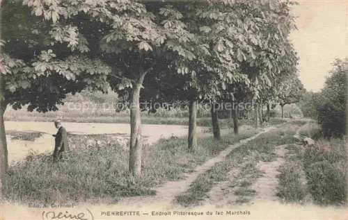 AK / Ansichtskarte Pierrefitte -sur-Seine Saint-Denis 93 Seine-Saint-Denis Endroit pittoresque du Lac Marchais
