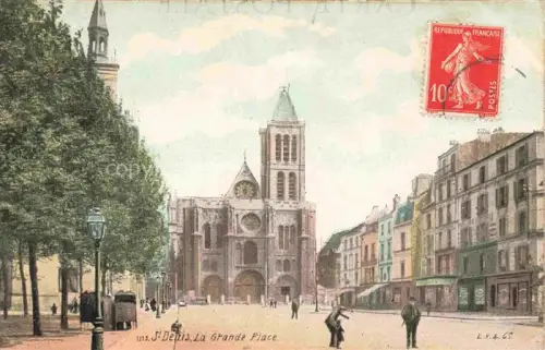 AK / Ansichtskarte SAINT-DENIS  93 Seine-Saint-Denis La Grande Place