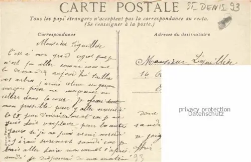 AK / Ansichtskarte SAINT-DENIS  93 Seine-Saint-Denis La Grande Place