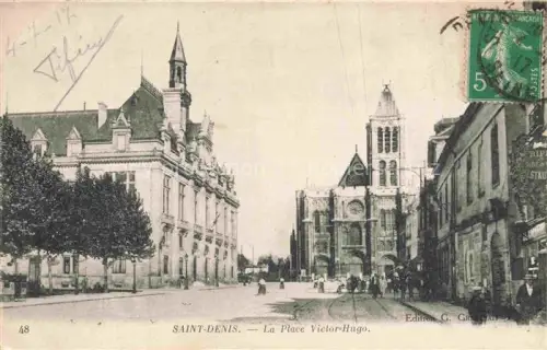 AK / Ansichtskarte SAINT-DENIS  93 Seine-Saint-Denis Place Victor Hugo