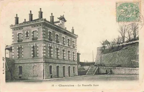 AK / Ansichtskarte Charenton  CRETEIL 94 Val-de-Marne La nouvelle gare