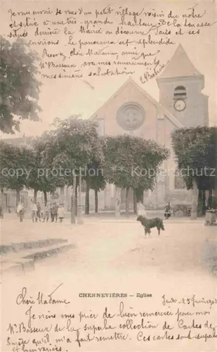 AK / Ansichtskarte Chennevieres-sur-Marne 94 Val-de-Marne Eglise