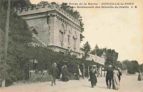 AK / Ansichtskarte Joinville-le-Pont Nogent-sur-Marne 94 Val-de-Marne Restaurant des Bibelots du Diable