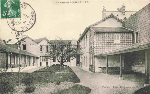 AK / Ansichtskarte Courcelles-sur-Viosne PONTOISE 95 Val-d Oise Château Schloss