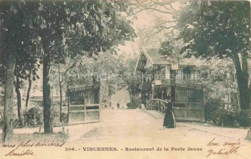 AK / Ansichtskarte VINCENNES  Nogent-sur-Marne 94 Val-de-Marne Restaurant de la Porte Jaune