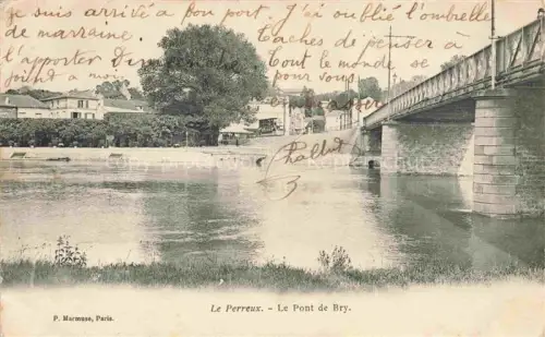 AK / Ansichtskarte Le Perreux-sur-Marne Nogent-sur-Marne 94 Val-de-Marne Le pont de Bry