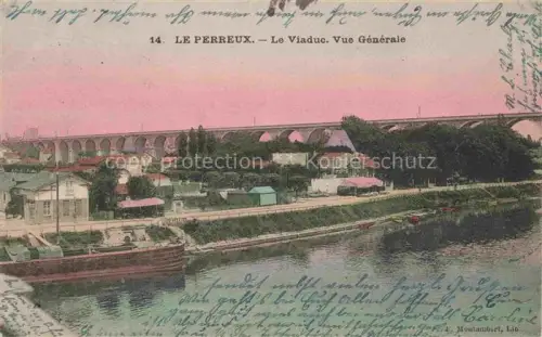 AK / Ansichtskarte Le Perreux-sur-Marne Nogent-sur-Marne 94 Val-de-Marne Vue générale et le viaduc