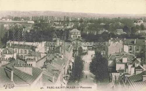 AK / Ansichtskarte Parc Saint-Maur CRETEIL 94 Val-de-Marne Panorama