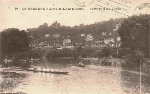 AK / Ansichtskarte La Varenne Saint Hilaire CRETEIL 94 Val-de-Marne La Marne et les Coteaux