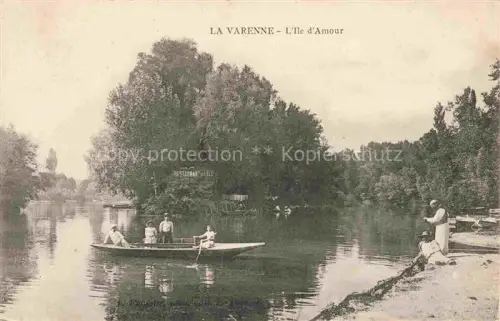 AK / Ansichtskarte La Varenne Saint Hilaire CRETEIL 94 Val-de-Marne Ile d'Amour