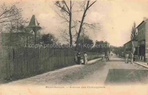 AK / Ansichtskarte Beauchamps Beauchamp Pontoise 95 Val-d Oise Avenue des Châtaigniers