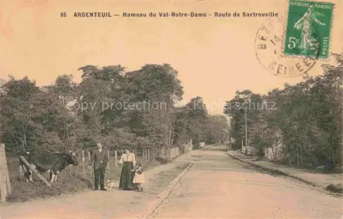 AK / Ansichtskarte ARGENTEUIL 95 Val-d Oise Hameau du Val-Notre-Dame Route de Sartrouville