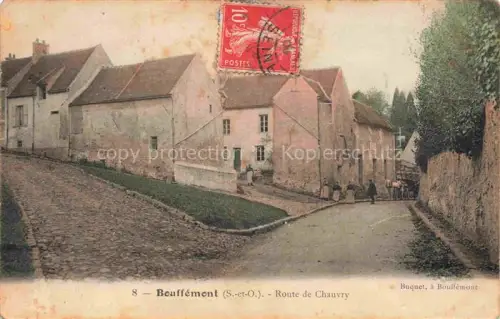 AK / Ansichtskarte Bouffemont Sarcelles 95 Val-d Oise Route de Chauvry