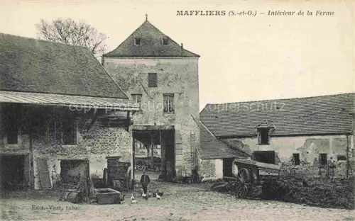 AK / Ansichtskarte Maffliers SARCELLES 95 Val-d Oise Intérieur de la Ferme
