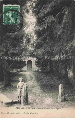 AK / Ansichtskarte Champlatreux Epinay-Champlatreux SARCELLES 95 Val-d Oise Eglise