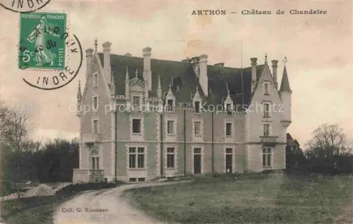 AK / Ansichtskarte Arthon Chateauroux 36 Indre Chateau de Chandeire 
