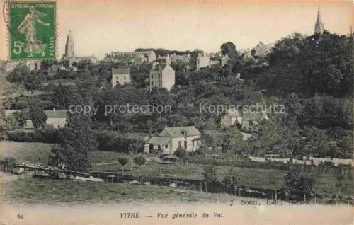 AK / Ansichtskarte Vitre  RENNES 35 Ille-et-Vilaine Vue generale du Val 