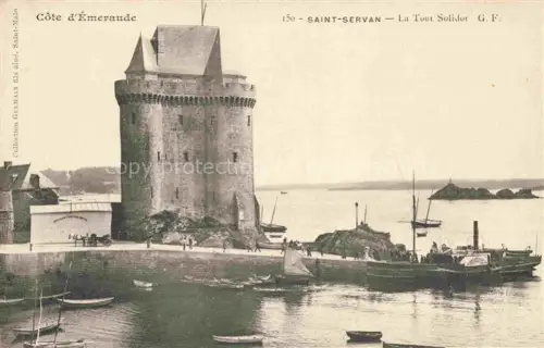 AK / Ansichtskarte SAINT-SERVAN-SUR-MER St-Servan-sur-Mer 35 Ille-et-Vilaine La Tour Solidor 