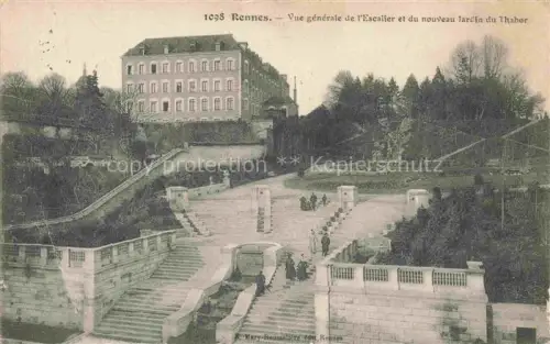 AK / Ansichtskarte RENNES 35 Ille-et-Vilaine L'Escalier du nouveau Jardin du Thabor 