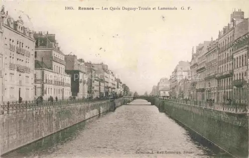 AK / Ansichtskarte RENNES 35 Ille-et-Vilaine Les Ques Duguay Trouin Lamennais 