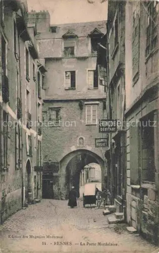 AK / Ansichtskarte RENNES 35 Ille-et-Vilaine La Porte Mordelaise 